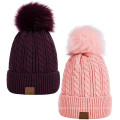 Soft Stretch Cable Knit Beanie Winter Beanie Hat